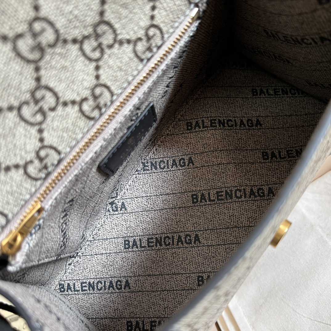Gucci X Balenciaga The Hacker Project Small Hourglass Bag(22.5-14.5-10cm) - FashionPlug