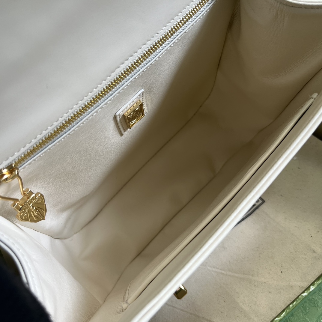 Gucci Equestrian Inspired Shoulder Bag(21-20-7cm)   - FashionPlug