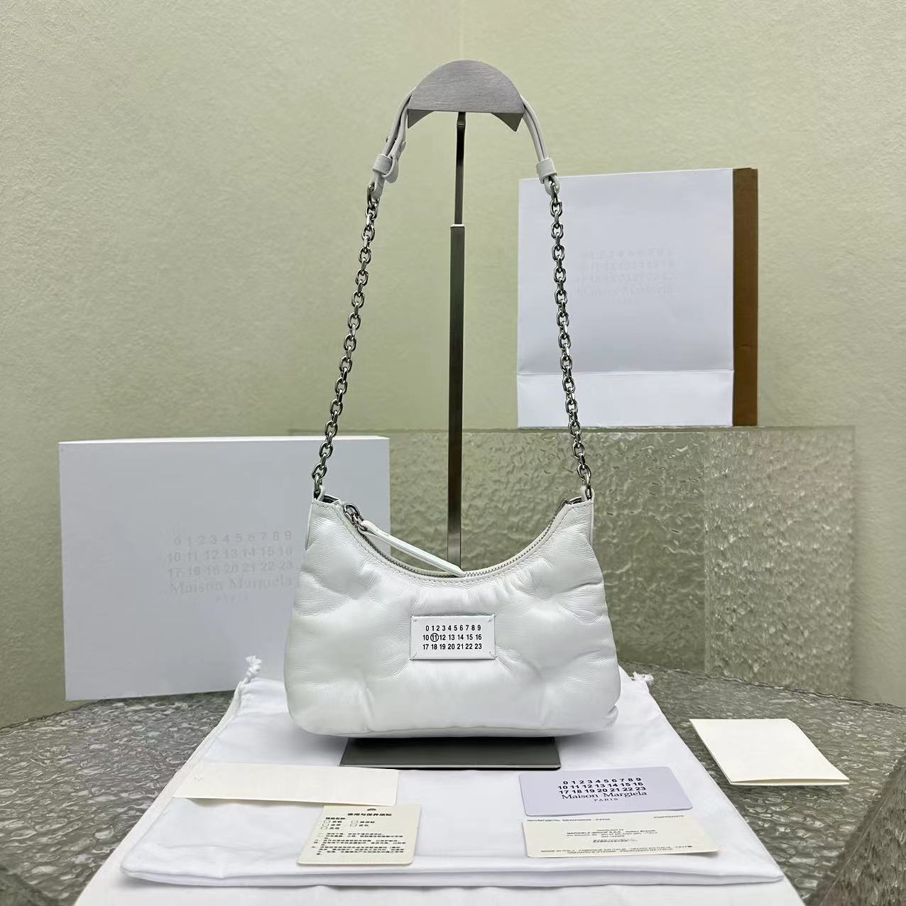 Maison Margiela Micro Glam Slam Shoulder Bag(10-20.5cm) - FashionPlug