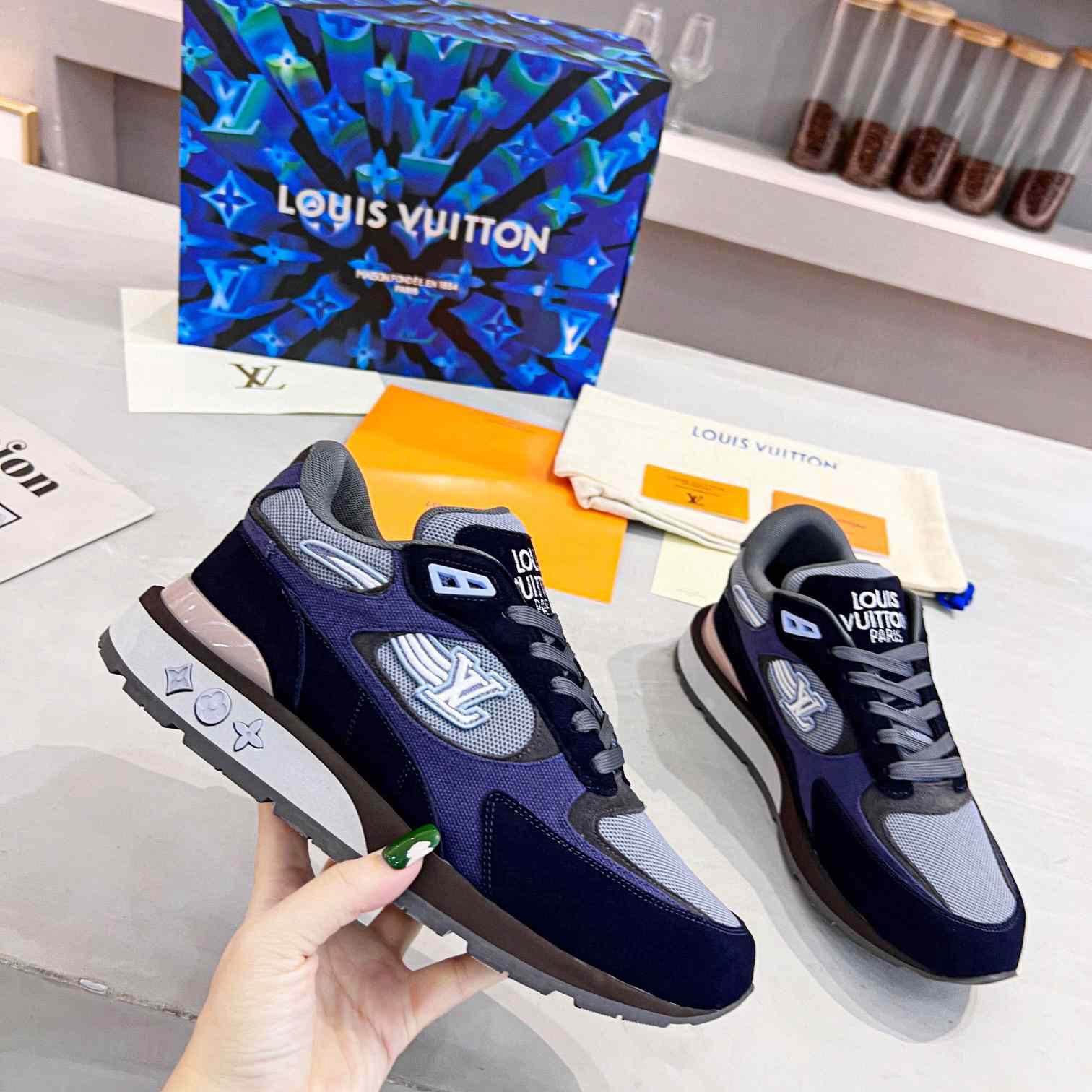 Louis Vuitton Run Away Sneaker      - FashionPlug