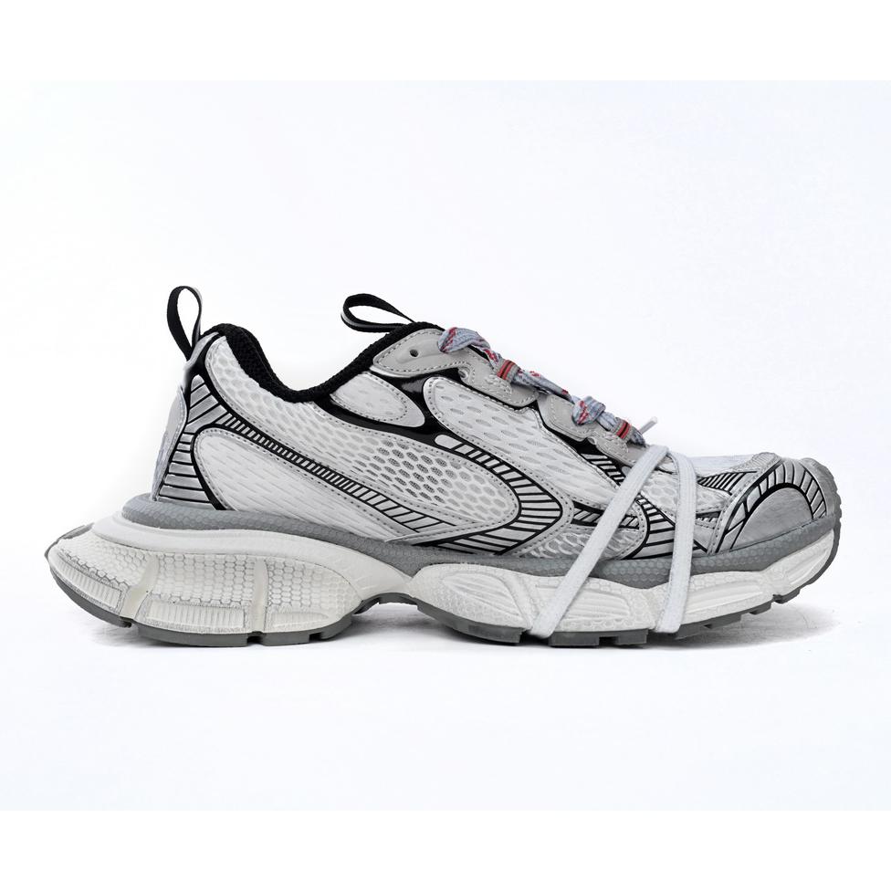 Balenciaga 3XL Trainers In Silvery - FashionPlug