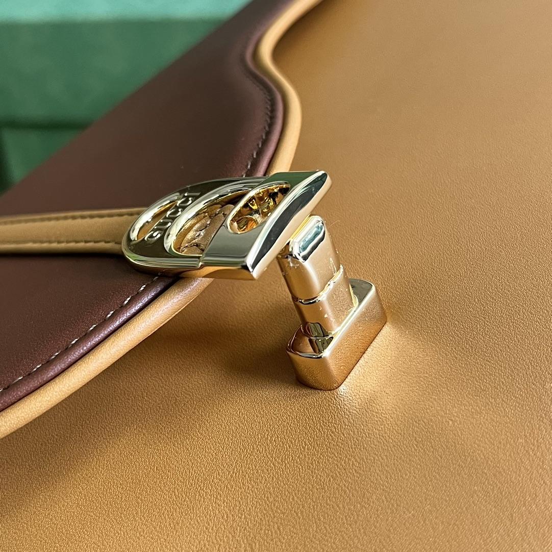 Gucci Equestrian Inspired Shoulder Bag(21-20-7cm)   - FashionPlug