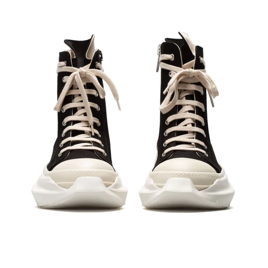 Rick Owens Drkshdw Abstract High-top Chunky Sneakers - FashionPlug