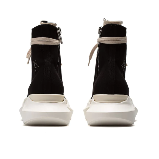 Rick Owens Drkshdw Abstract High-top Chunky Sneakers - FashionPlug