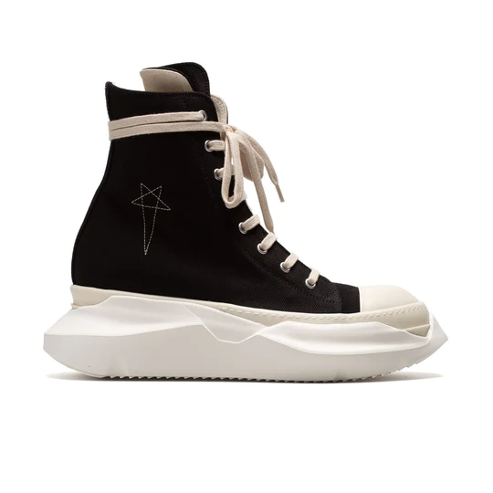 Rick Owens Drkshdw Abstract High-top Chunky Sneakers - FashionPlug