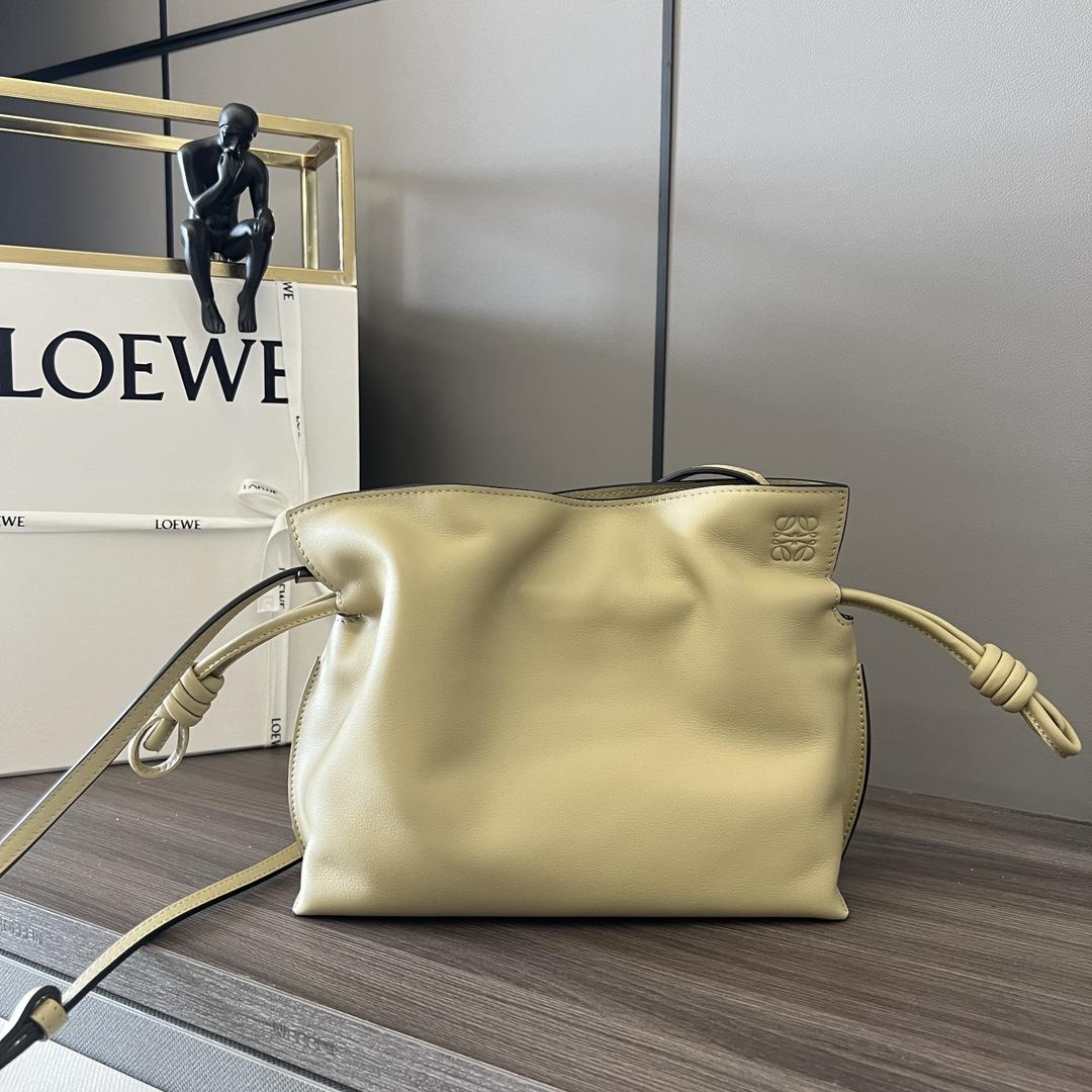 Loewe Mini Flamenco Clutch In Nappa Calfskin - FashionPlug