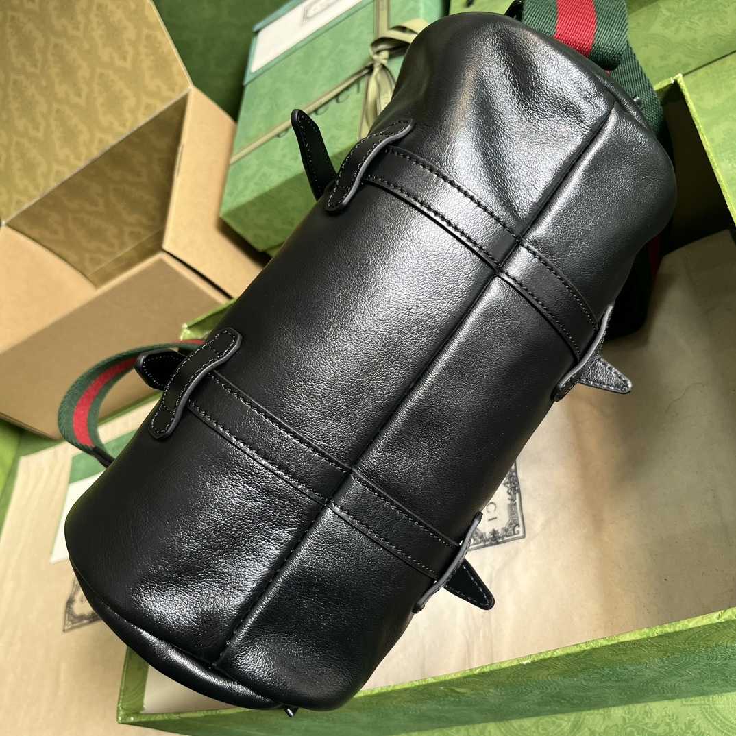 Gucci Small Duffle Bag With Tonal Double G(28.5-16-16cm) - FashionPlug