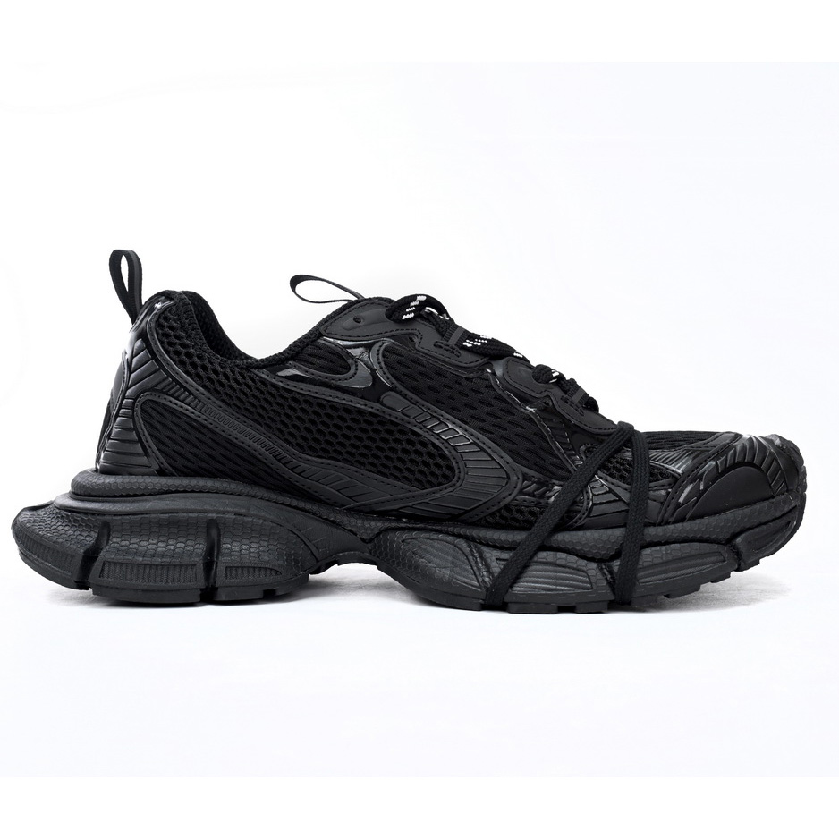 Balenciaga 3XL Trainers In Black - FashionPlug