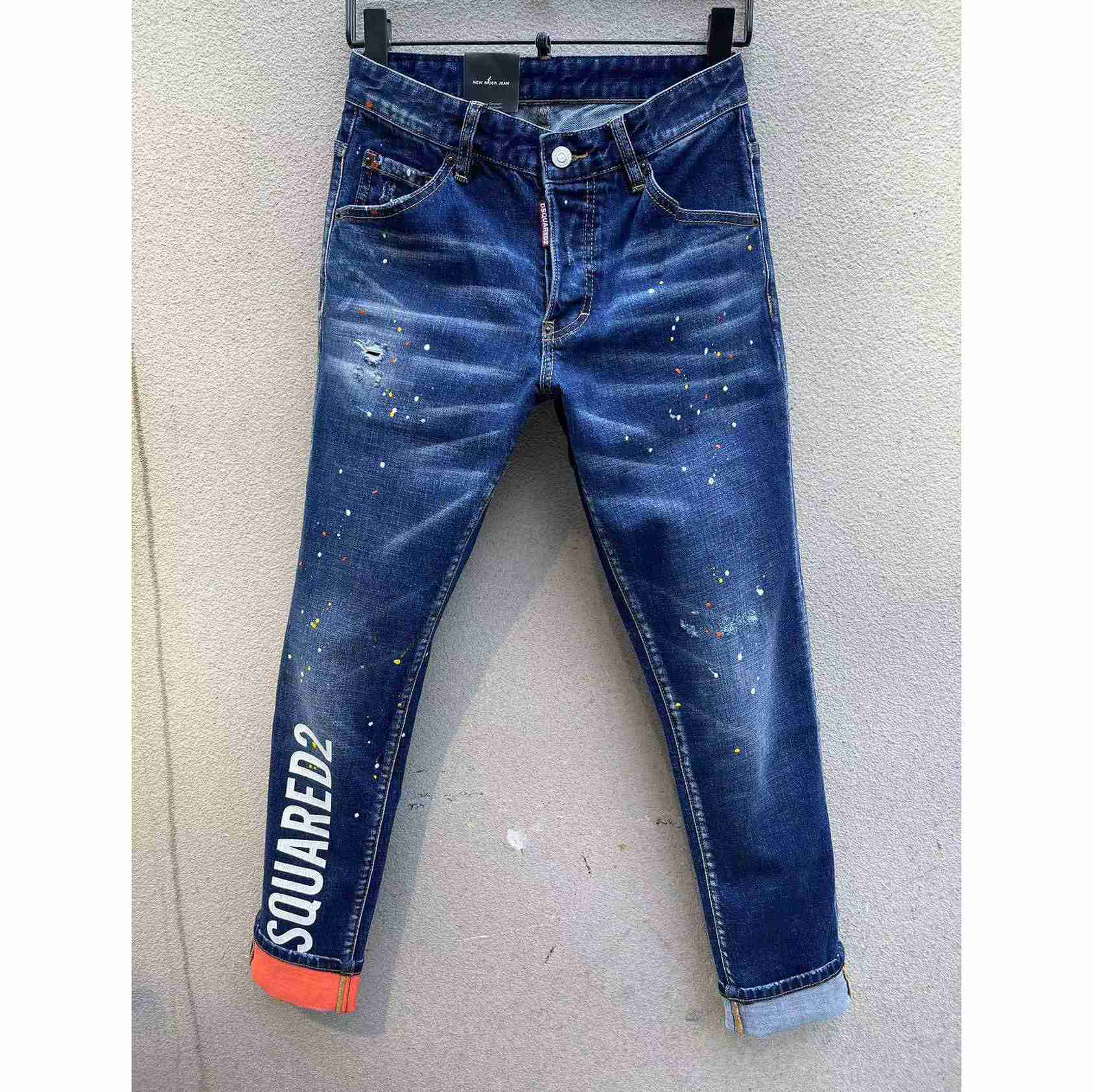 Dsquared2 Tidy Biker Slim-Fit Denim Jeans   DSQ108 - FashionPlug