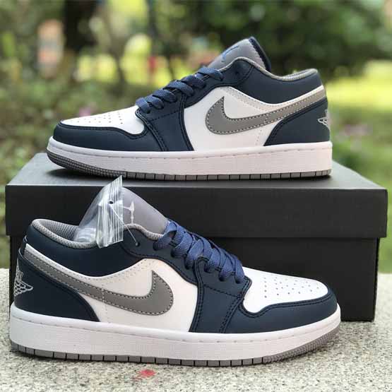 Air Jordan 1 Low Sneaker     553560-412 - FashionPlug