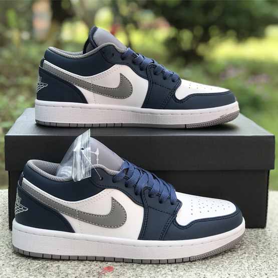 Air Jordan 1 Low Sneaker     553560-412 - FashionPlug