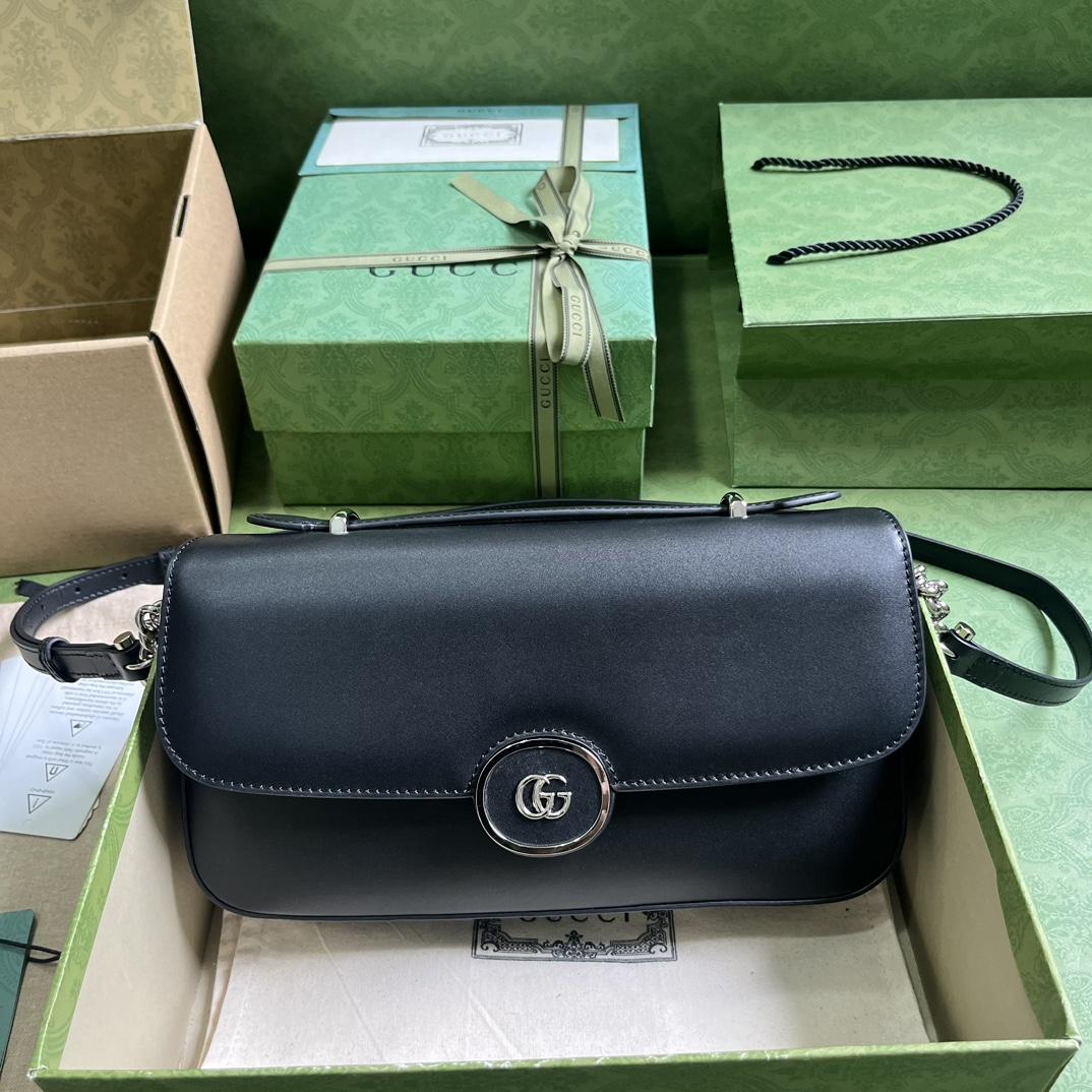 Gucci Petite GG Small Shoulder Bag(27-15-5cm) - FashionPlug