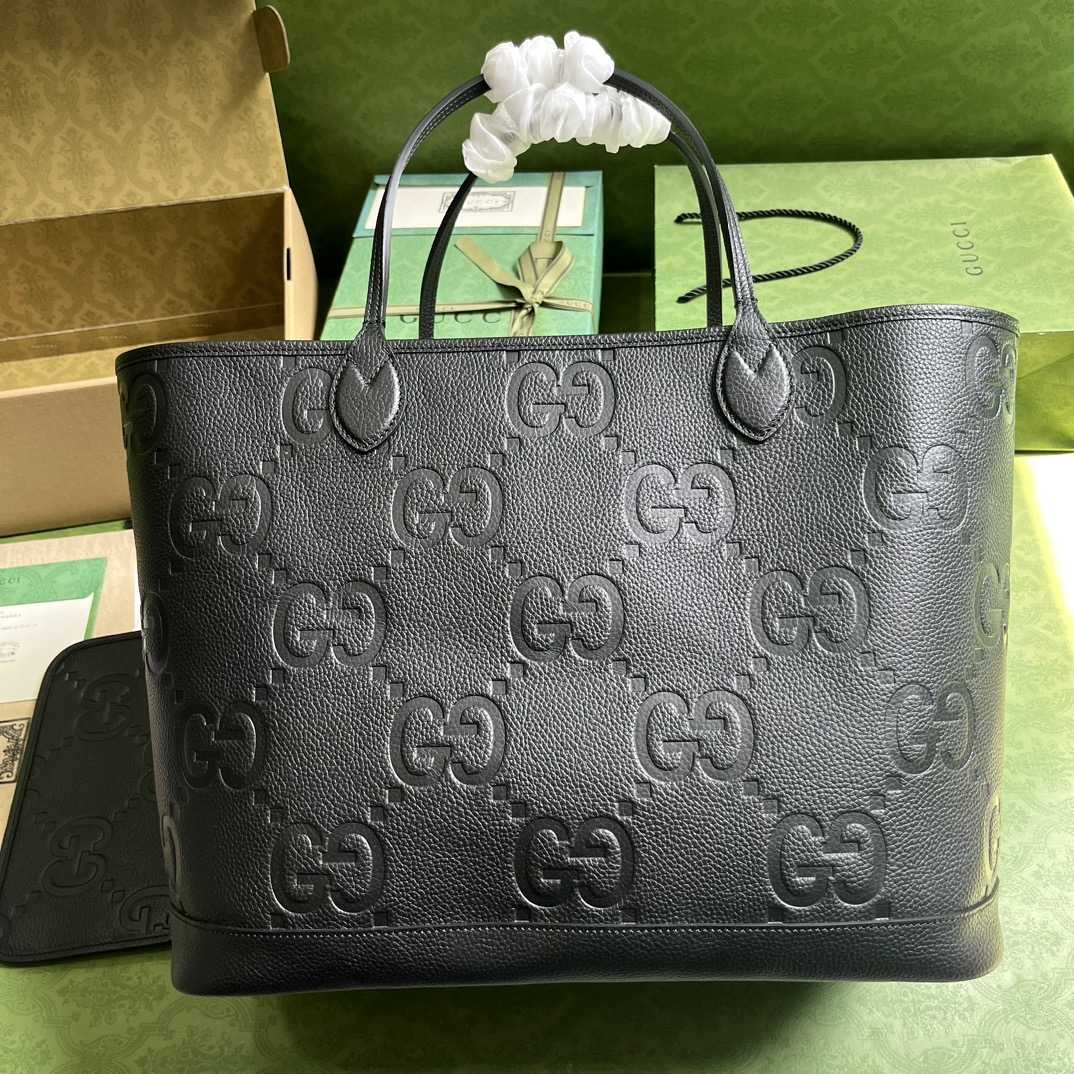 Gucci Jumbo GG Large Tote Bag(40-33-19CM) - FashionPlug