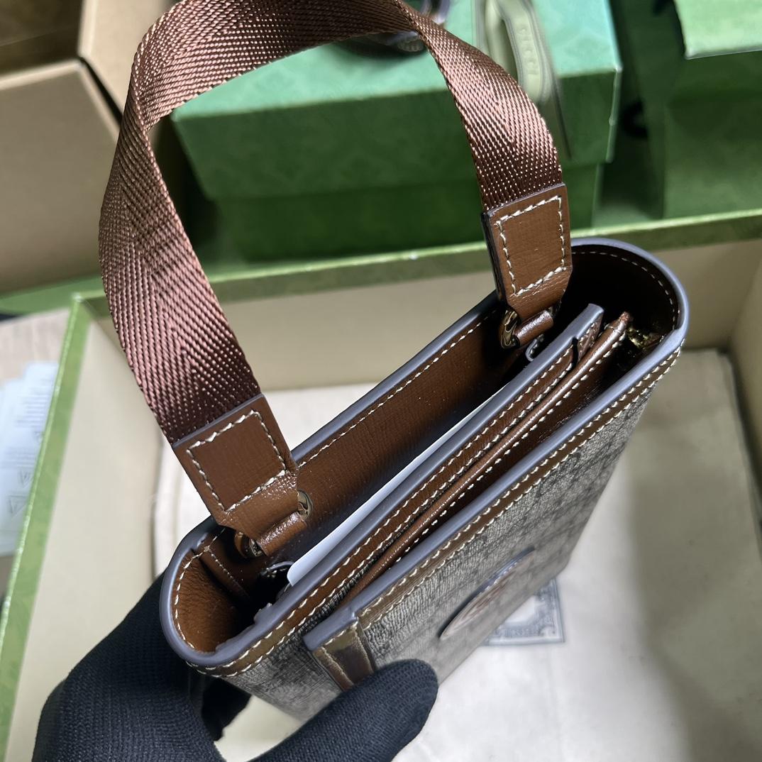 Gucci GG Top Handle Wallet(20-16-8.5cm) - FashionPlug