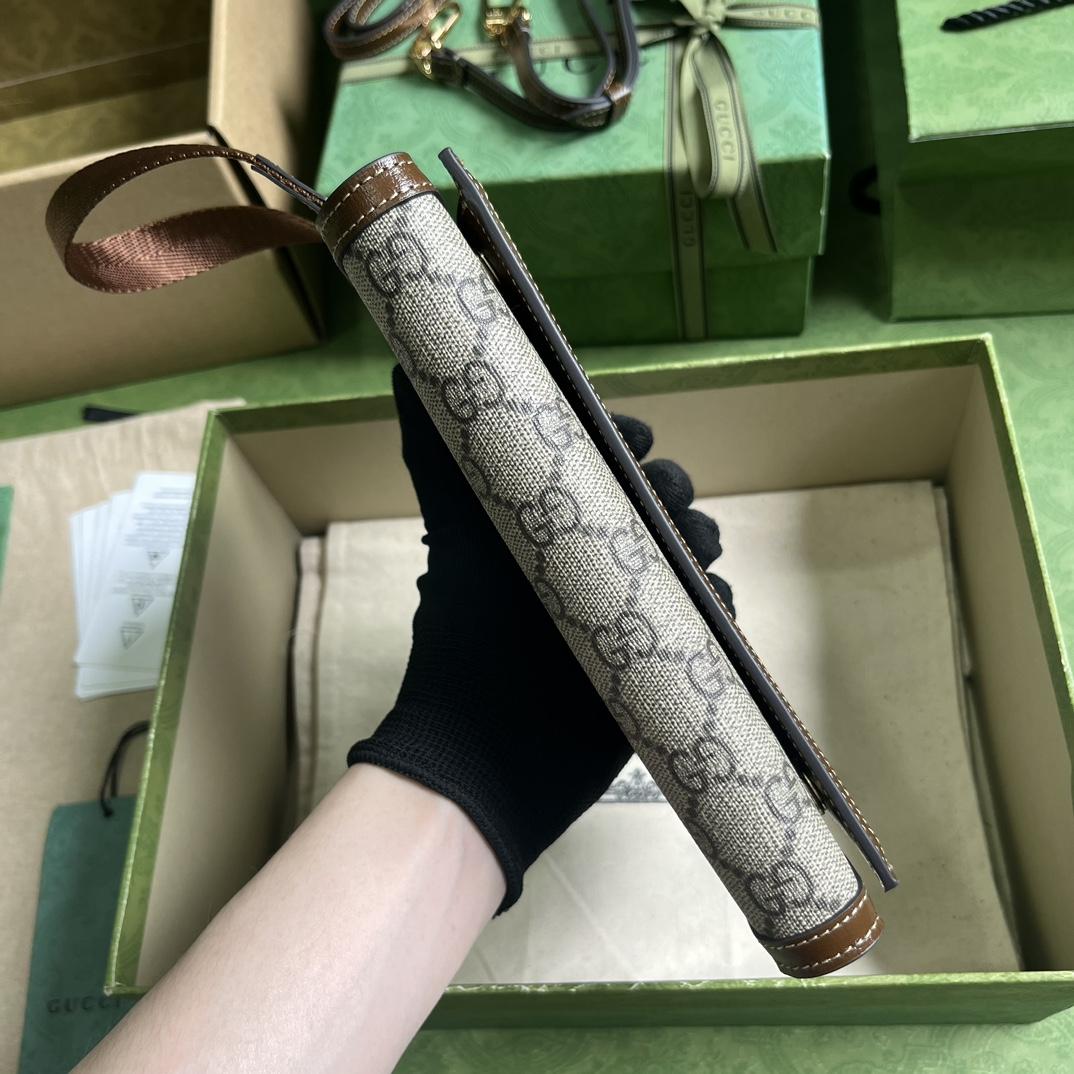 Gucci GG Top Handle Wallet(20-16-8.5cm) - FashionPlug