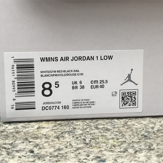 Air Jordan 1 Low Sneaker    DC0774-160 - FashionPlug
