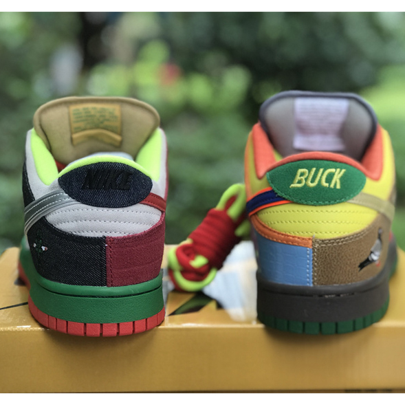 Nike Dunk SB Low What The Dunk  Sneaker       318403-141 - FashionPlug