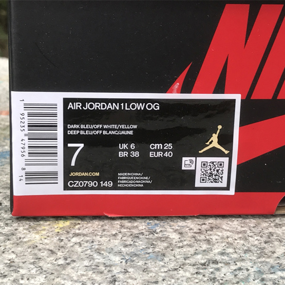 Air Jordan 1 Low Sneaker  CZ0790-149 - FashionPlug