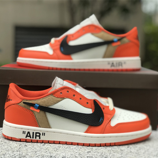 Off-white x Air Jordan 1 Low Sneaker      CZ0790-113 - FashionPlug