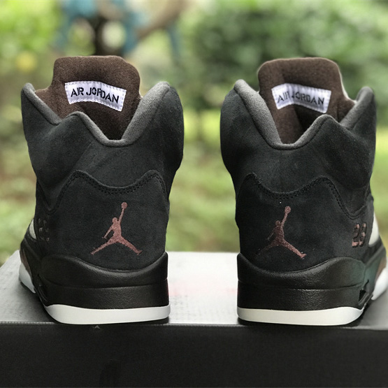 A Ma Maniére x Air Jordan 5 “Black” Sneakers      FD1330-001  - FashionPlug