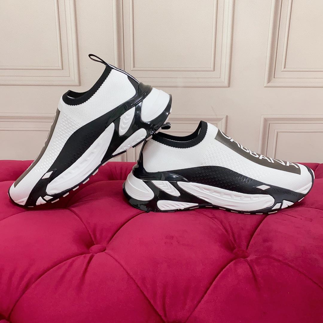 Dolce & Gabbana Stretch Mesh Fast Sneakers - FashionPlug