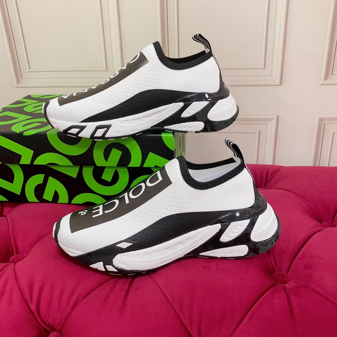 Dolce & Gabbana Stretch Mesh Fast Sneakers - FashionPlug