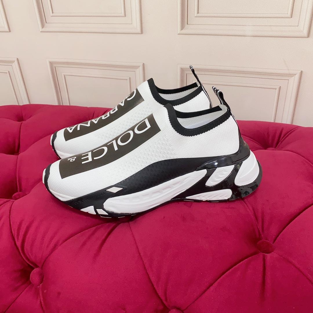 Dolce & Gabbana Stretch Mesh Fast Sneakers - FashionPlug