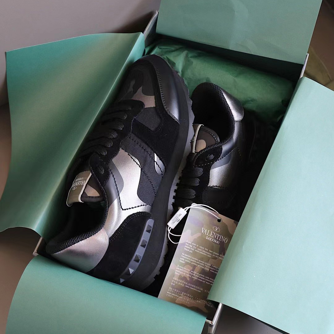 Valenti Garavani Rockrunner Sneakers - FashionPlug