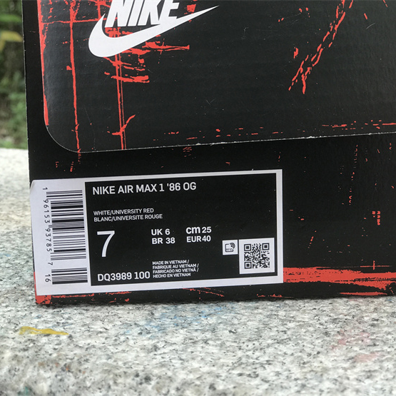 Nike Air Max 1 ’86 “Big Bubble” Sneaker           DQ3989-100  - FashionPlug