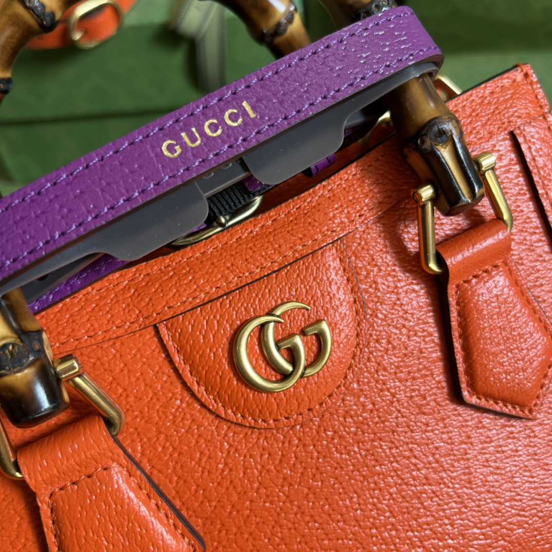 Gucci Diana Mini Tote Bag(20*16*10cm) - FashionPlug