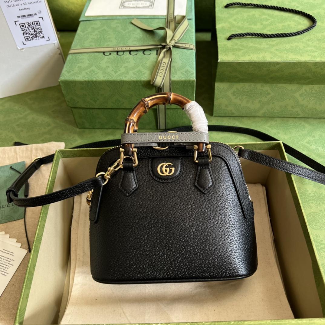 Gucci Diana Mini Tote Bag(20-16-8.5cm) - FashionPlug
