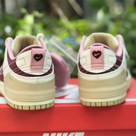  Nike Dunk Low Disrupt 2 “Valentine’s Day” Sneaker    FD4617-667 - FashionPlug