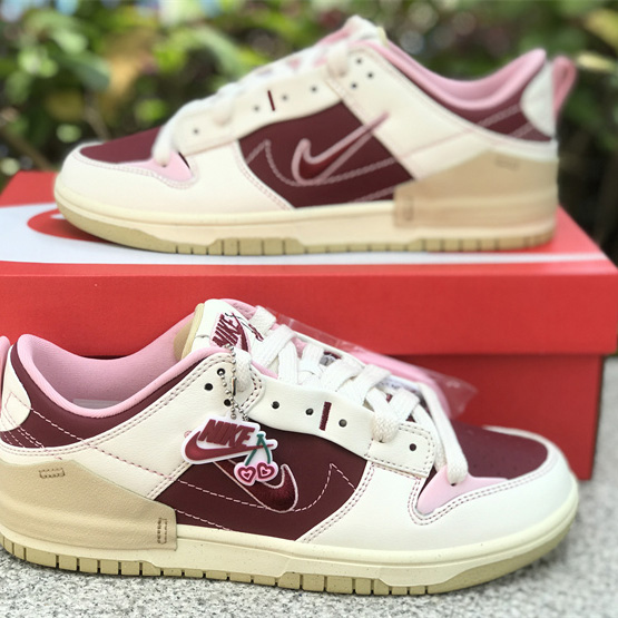  Nike Dunk Low Disrupt 2 “Valentine’s Day” Sneaker    FD4617-667 - FashionPlug