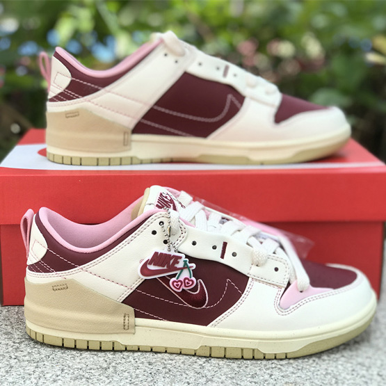  Nike Dunk Low Disrupt 2 “Valentine’s Day” Sneaker    FD4617-667 - FashionPlug