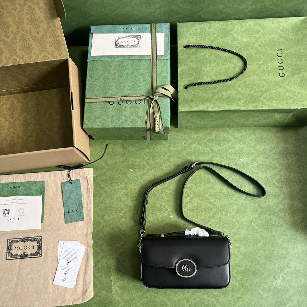 Gucci Petite GG Mini Shoulder Bag (21-10-5cm) - FashionPlug