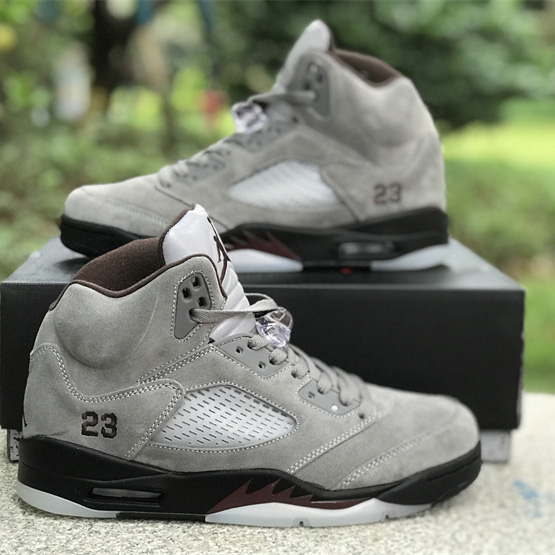 A Ma Maniére x Air Jordan 5 “Light Bone” Sneakers      FD1330-006 - FashionPlug