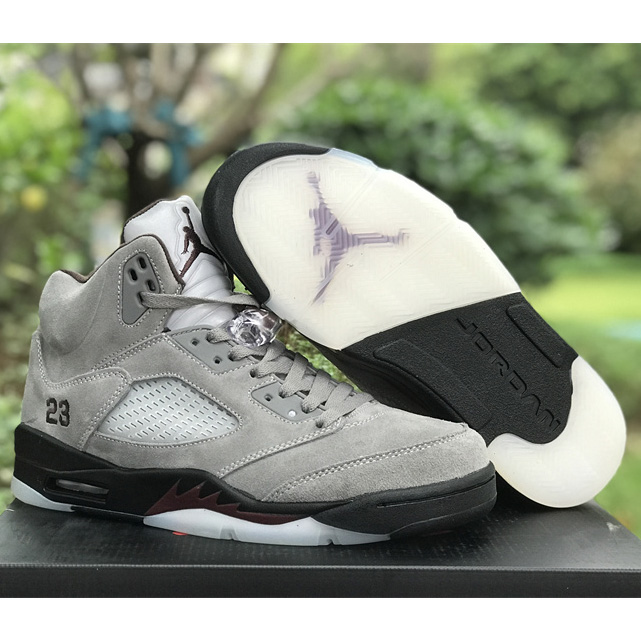 A Ma Maniére x Air Jordan 5 “Light Bone” Sneakers      FD1330-006 - FashionPlug