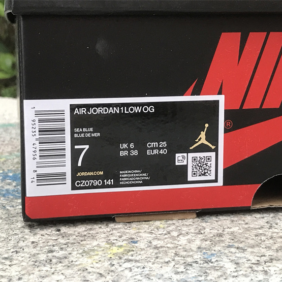 Air Jordan 1 Low Sneaker  CZ0790-141 - FashionPlug