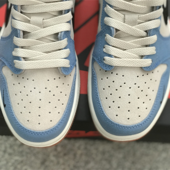 Air Jordan 1 Low Sneaker  CZ0790-141 - FashionPlug