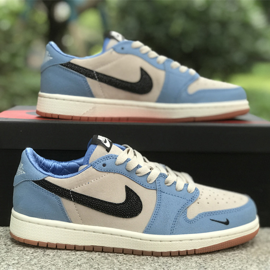 Air Jordan 1 Low Sneaker  CZ0790-141 - FashionPlug