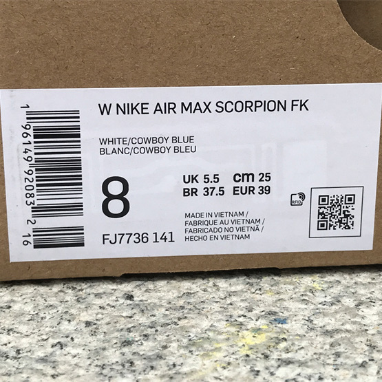 Nike Air Max Scorpion “Just Do It” Sneakers     FJ7736-141 - FashionPlug