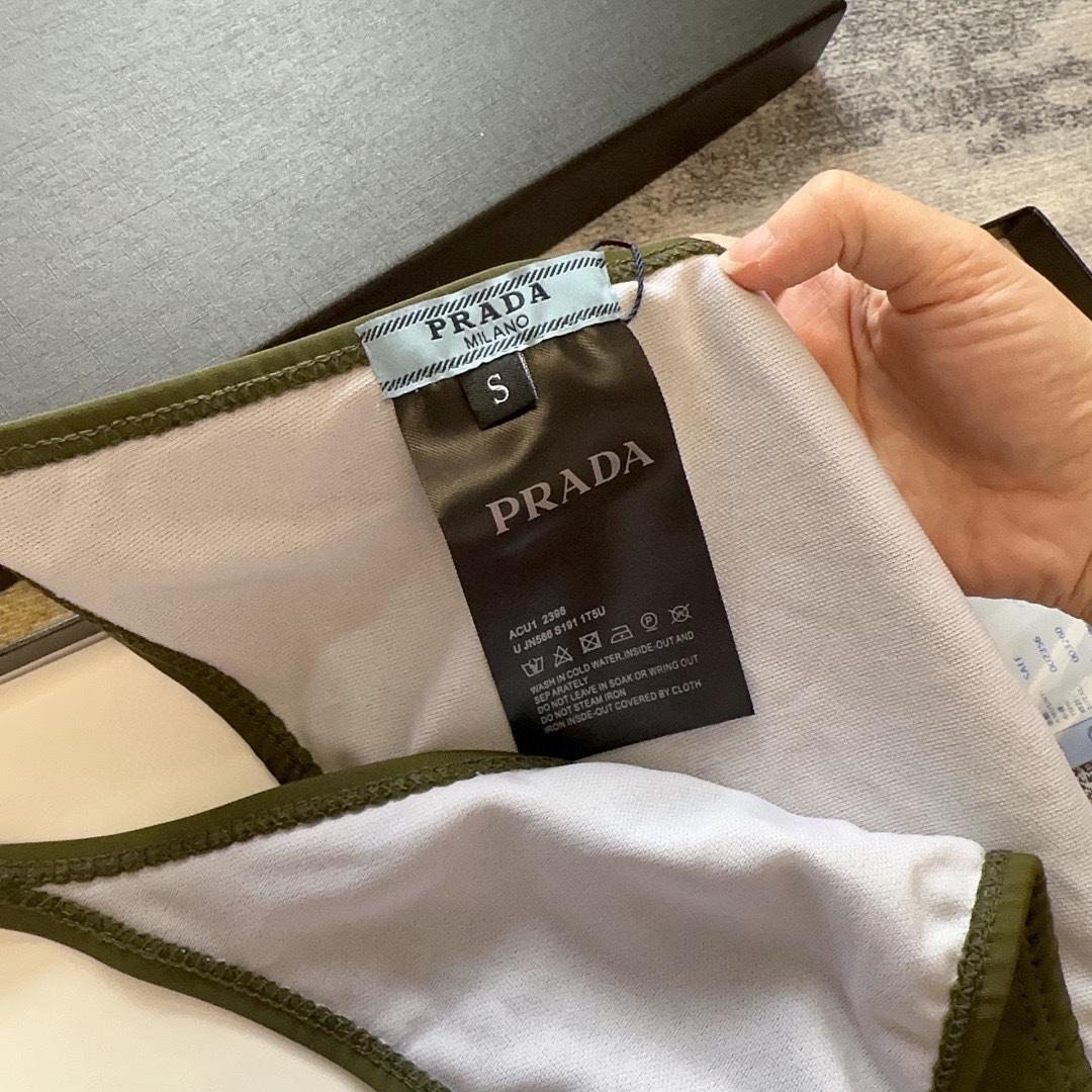 Prada Stretch Jersey Bikini - FashionPlug
