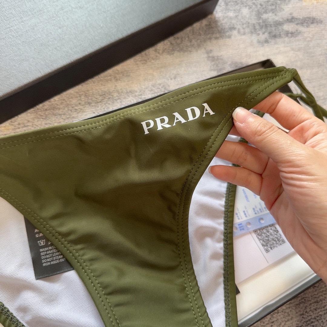 Prada Stretch Jersey Bikini - FashionPlug