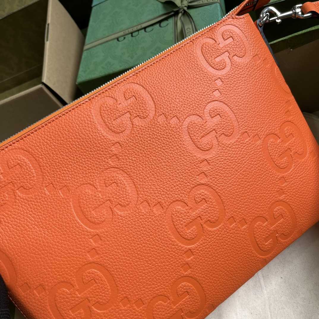 Gucci Jumbo GG Medium Messenger Bag(31-24.5-5cm) - FashionPlug