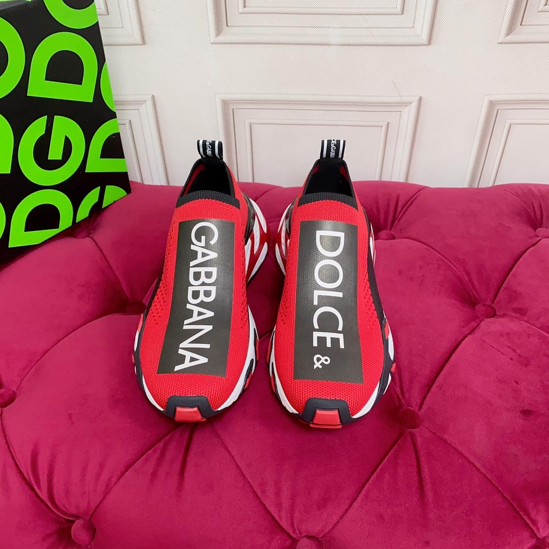 Dolce & Gabbana Stretch Mesh Fast Sneakers - FashionPlug
