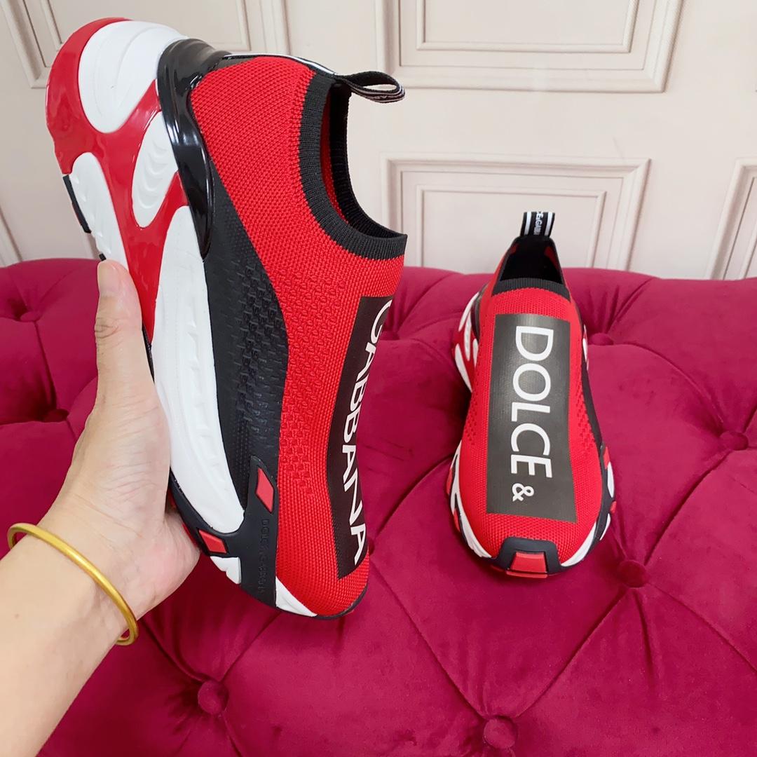 Dolce & Gabbana Stretch Mesh Fast Sneakers - FashionPlug