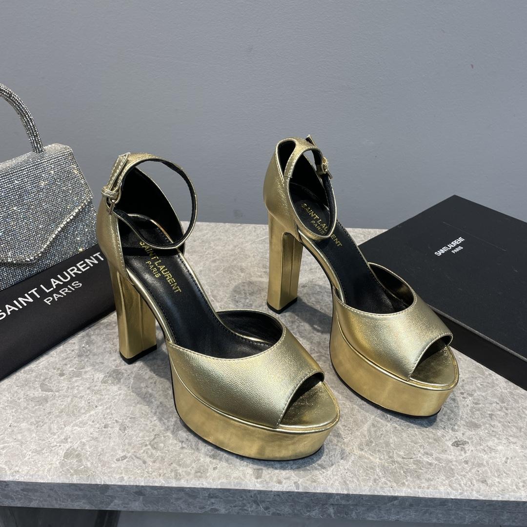 Saint Laurent Platform Sandals - FashionPlug