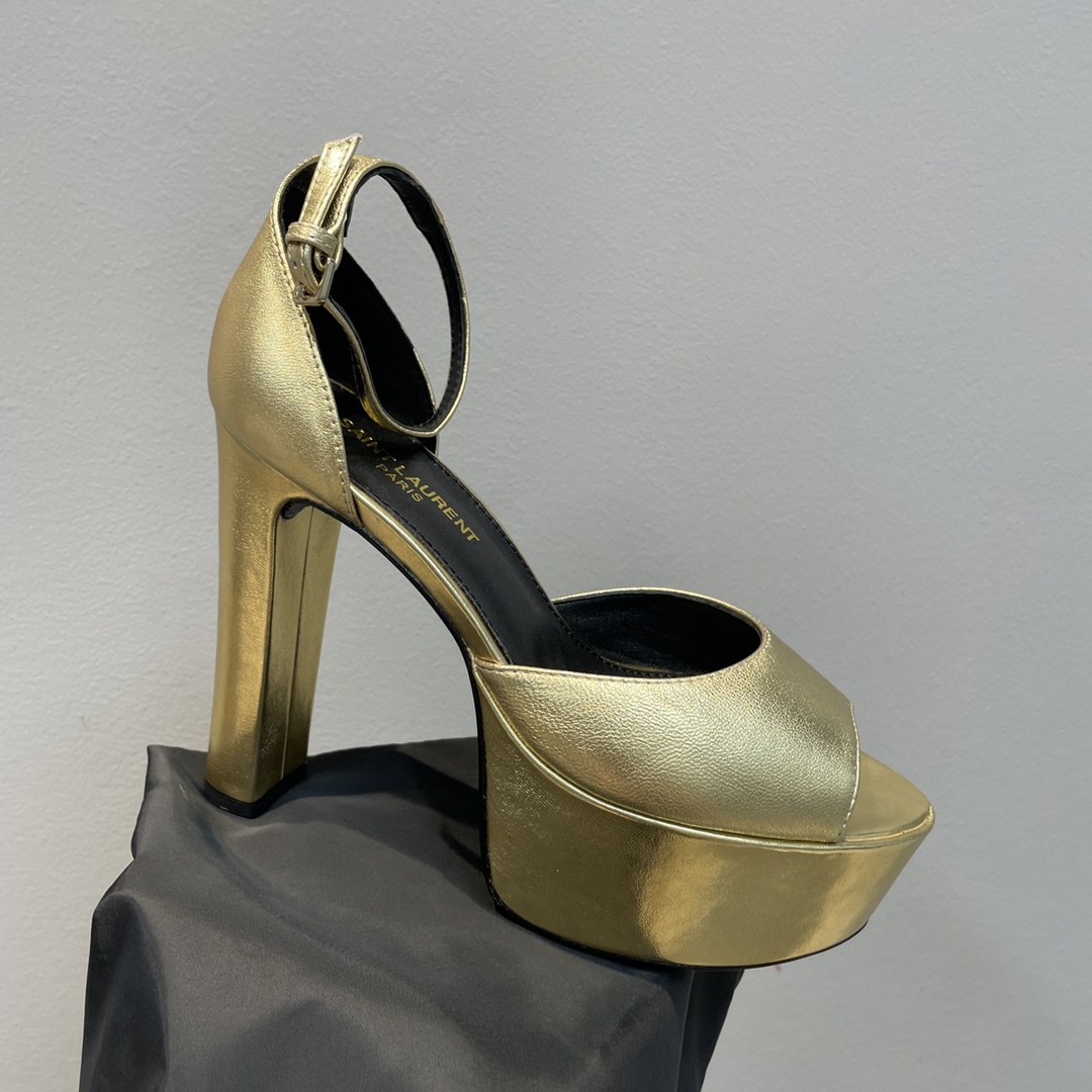 Saint Laurent Platform Sandals - FashionPlug