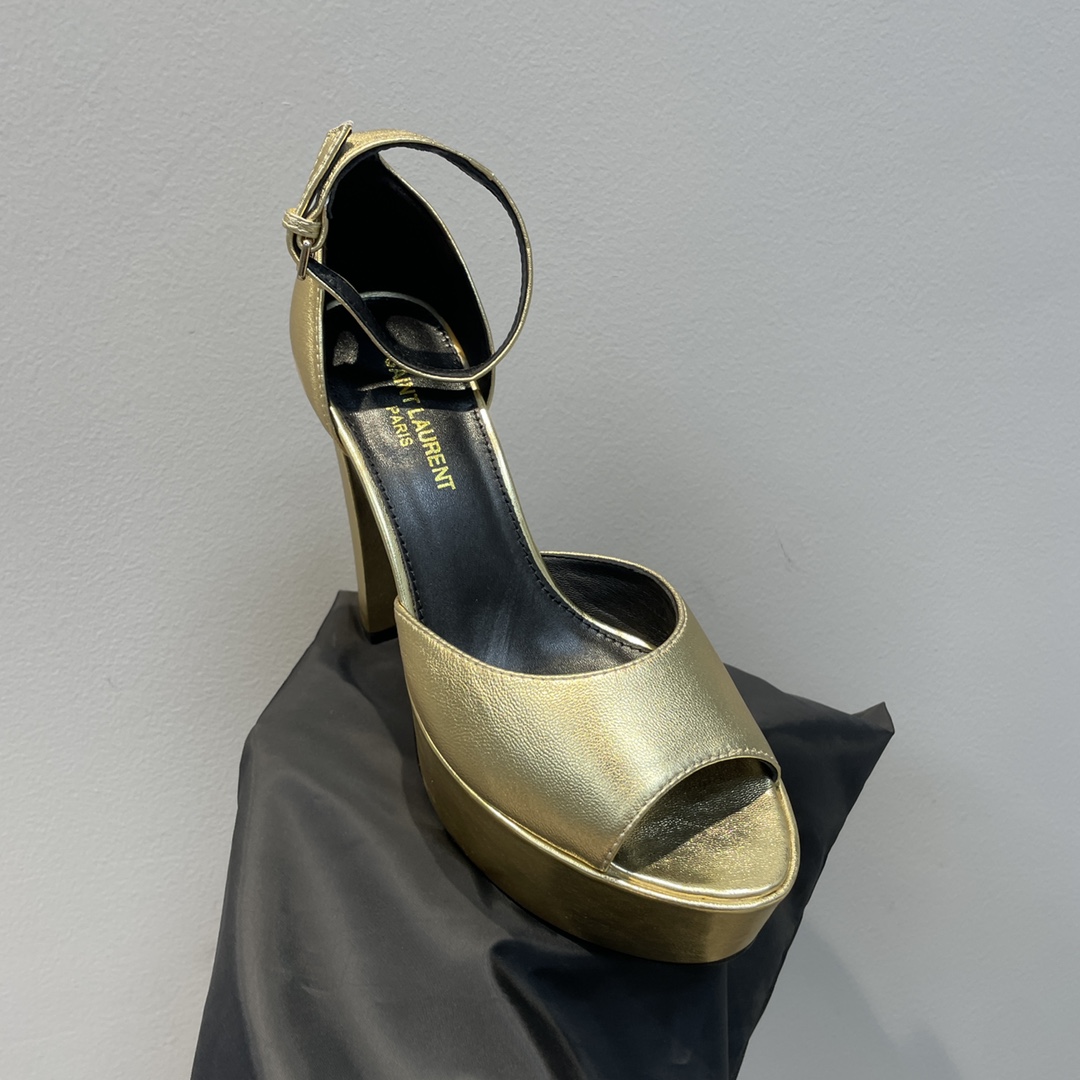 Saint Laurent Platform Sandals - FashionPlug
