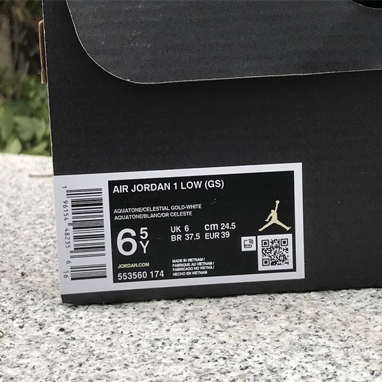 Air Jordan 1 Low Sneaker     553560-174 - FashionPlug